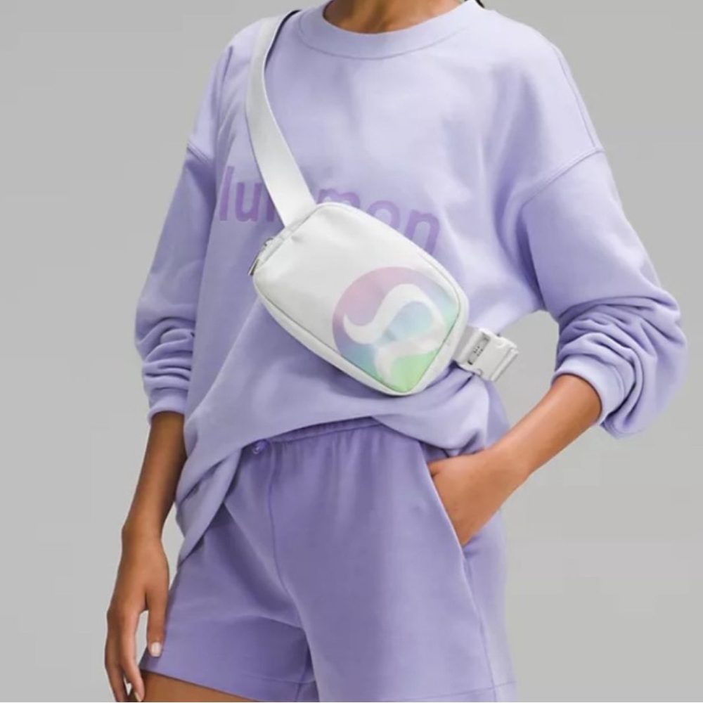 Lululemon | everywhere belt bag| sold out vapor/ Persian violet, NWOT